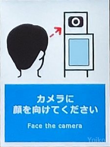 Pictogram(Face the camera)
