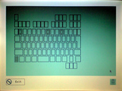 Test screen (Keyboard)